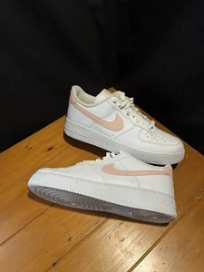 Nike Air Force 1 '07 Next Nature Fossil Rose W 13.5 Men EUC - Picture 1 of 11