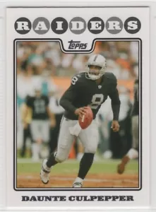 Juego de equipos de fútbol americano Topps Oakland Raiders 2008 - Imagen 1 de 1