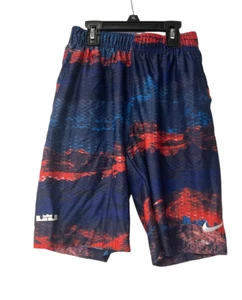 Nike DRI-FIT Youth Boys "Lebron ELite" Basketball Shorts Red-XS(7) - Picture 1 of 12