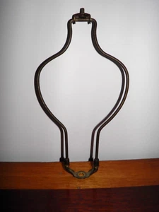 Antique/Vintage, BERGER, swivel, steel, lamp harp. PAT. # 2270497. 11-1/2"T - Picture 1 of 12