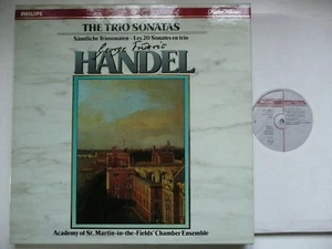 ASMF CHAMBER ENSEMBLE PLAYS HANDEL TRIO SONATAS PHILIPS 412 439 - Picture 1 of 6