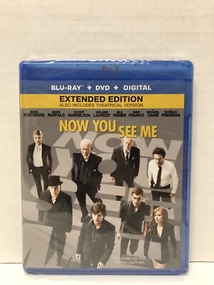 Now You See Me (Blu-ray/DVD, 2013, 2-Disc Set, Digital) Mark Ruffalo Dave Franco - Image 1 of 4