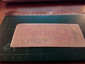 ADESIVO VINTAGE STICKER da vetro gabetti basket  - Foto 1 di 1