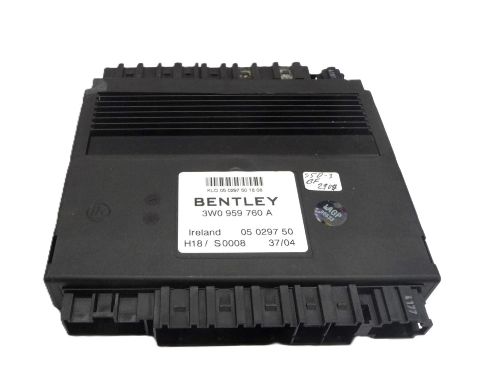 Módulo de control de asiento delantero izquierdo Bentley Continental GT 2003-2010 3W0959760A OE A1 Foto 1 de 4