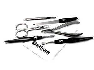 Nagelset Maniküre Böker Arbolito Manicure Set Traveler Schere Zange ✔️04BO306 - Bild 1 von 4