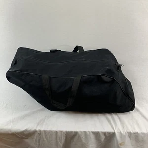 Harley-Davidson Motorcycles Black Zip Duffel Tote Bag Carrying Case Helmets - Picture 1 of 12