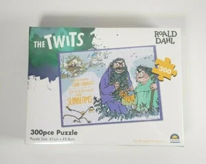 New - Roald Dahl The Twits Jigsaw Puzzle 300 Pieces Muggle-Wumps Book Characters - Imagen 1 de 6