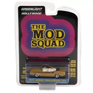 From Hollywood Series 34: "The Mod Squad" 1971 Dodge Challenger 340 1/64 Scale - Picture 1 of 4