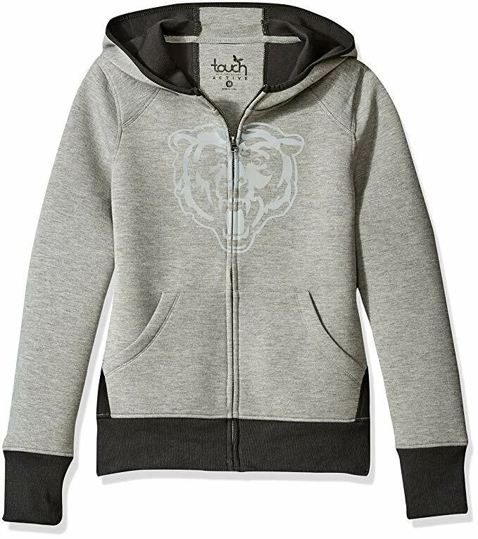 Chicago Bears Touch by Alyssa Milano NFL Women's Rush Full Zip Hoodie Large - Image 1 of 1