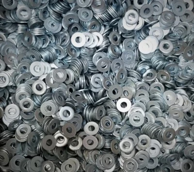 ABCO FASTENERS #10 SAE Steel Flat Washer Zinc Plating, Fast Free Shipping, Various quantities