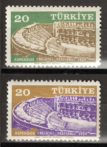 Turquía 1623-24 **, festivales en Aspendos - Imagen 1 de 1