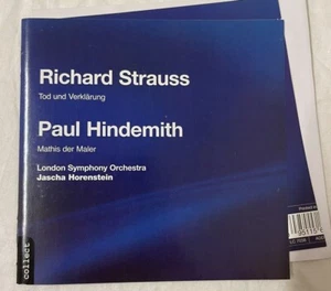 Richard Strauss Paul Hindemith Jascha Horenstein Symphony Classical Music CD - Picture 1 of 8