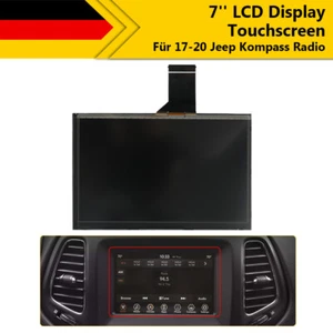 7" LCD Touchscreen Display Für Jeep Uconnect Auto 2017-2020 Radio Navigation DE - Bild 1 von 11