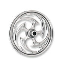 RC Components Savage Chrome Front Wheel 21x3.5 (Dual Disc) (21350-9917-85C)