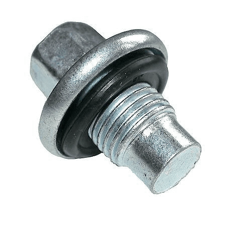 Needa Parts Oil Drain Plug Pilot Point Molded Gasket M14-1.50, Head Size 17mm Foto 1 de 4