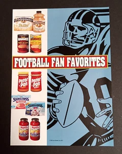 1993 Hunts Peter Pan Peanut Butter Super Bowl XXVIII Vintage Magazin geschnitten Druck Anzeige - Bild 1 von 2