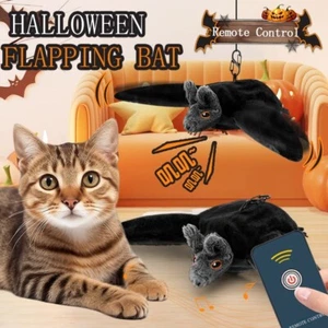 Flapping Bat Cat Toys Interactive Remote Control Hanging Door Automatic Cat Toy - Picture 1 of 11