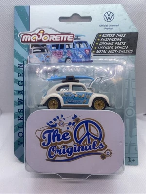 Majorette VW Beetle The Originals Tin Box Rubber Tyres Metal Body New Sealed - Image 1 of 4