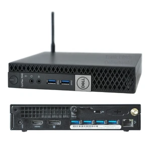 Mini PC Dell Optiplex 7040 Micro - SSD - i3 i5 i7 - 8/16/32GB RAM WLAN Win Pro - Afbeelding 1 van 2