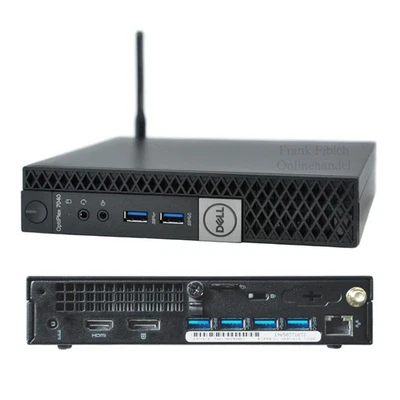 Mini PC Dell Optiplex 7040 Micro - SSD - i3 i5 i7 - 8/16/32GB RAM  WLAN  Win Pro - Bild 1 von 2