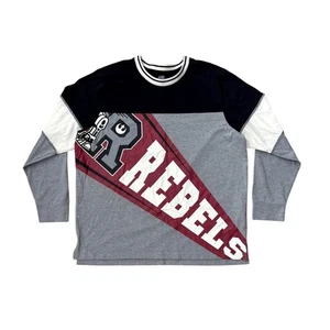 Star Wars Rebels Colorblock Langarmshirt Herren Large schwarz grau Disney Park - Bild 1 von 10