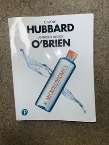 Microeconomics - Paperback, by Hubbard Glenn; O'Brien Anthony - Very Good - Foto 1 di 3