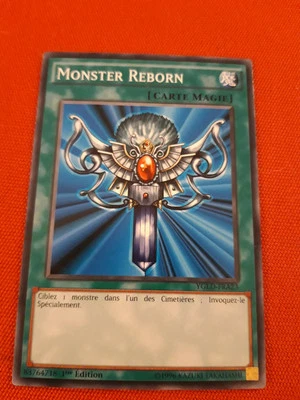 Monster Reborn YGLD-FRA23 1ERE Edition Selten Karte Yu-Gi-Oh ! FR Tbe - Bild 1 von 2