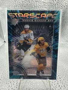 2023-24 Upper Deck SPx LUKE EVANGELISTA Rookie Starscape Shadow Box 48/99 #SS-25 - Picture 1 of 10