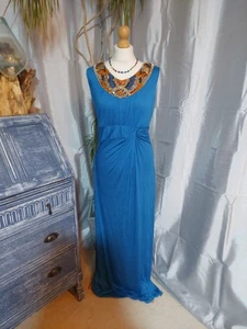 Gorgeous Monsoon Dress Size 14 Teal Classic Elagant Wedding Ascot Cruise - Picture 1 of 6