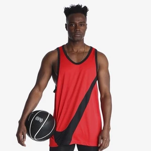 Herren Nike Dri-FIT Herren Basketball Crossover Trikot University Rot Größe Large - Bild 1 von 8