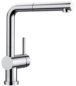 Blanco 514276 Linus HD, Rubinetteria da cucina, finitura metallizzata, Argento-V - Foto 1 di 6
