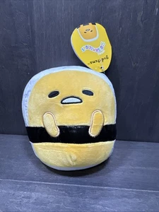 Peluche Squishmallow Gudetama Sanrio Sushi Roll 6,5" con etichetta  - Foto 1 di 5