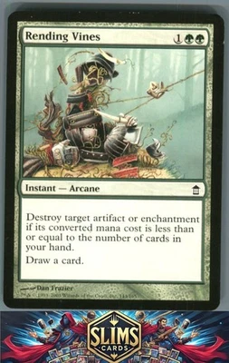 Magic the Gathering MTG Saviors of Kamigawa Rending Vines #143 Buy 2 Get 1 - Image 1 of 2