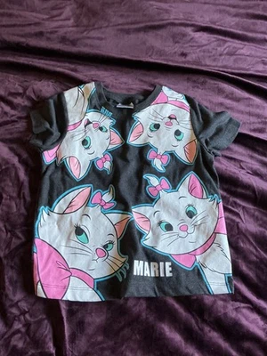 Primark Disney Aristocats Marie T-Shirt 5-6 years - Image 1 of 4