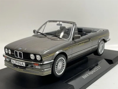 MODELCAR, 1986 BMW-Alpina C2 2. 7 Cabrio Grigio, 1/18,  MOD18384 - Immagine 1 di 4