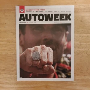 Autoweek Magazine Competition Press Coca Cola 600 June 18, 2018 Vintage - Picture 1 of 15