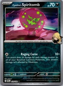 Cynthia's Spiritomb SV10: Destined Rivals 129/182 Reverse Holo - Picture 1 of 2