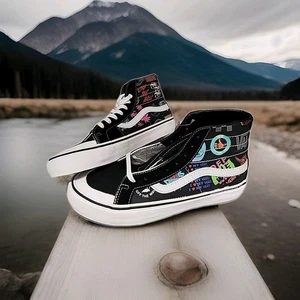 Vans Neu ohne Karton Sk8te Skate Skater Schuhe Herren 9 High Top - Bild 1 von 8