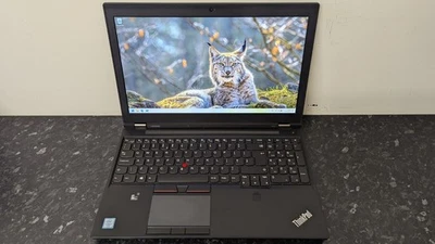Lenovo ThinkPad P50 Workstation, i7 6th Gen, 16GB RAM, 256GB NVMe SSD, Windows 1 - Image 1 of 4
