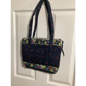 Bolso de mano acolchado de algodón para mujer sin marca bolso pequeño ladybugs floral - Imagen 1 de 1
