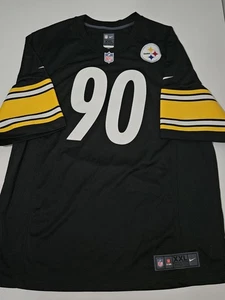 TJ Watt #90 Nike NFL Authentic Pittsburgh Steelers Throwback Jersey Size XXL NWT - Picture 1 of 12