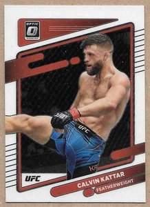 Calvin Kattar UFC 2022 Donruss Optic Panini #68 Featherweight - Picture 1 of 2