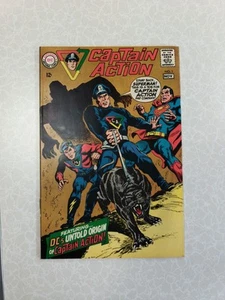 CAPTAIN ACTION #1 (1968, DC) ORIGIN OF CAPTAIN ACTION, App Superman - Foto 1 di 9