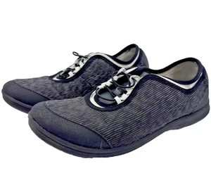 Clarks Cloudsteppers Dowling Pearl Damengröße 8,5 schwarze Slipper Turnschuhe - Bild 1 von 8