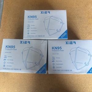 60 KN95 KN 95 Protective Masks Disposable Free Shipping - Picture 1 of 4