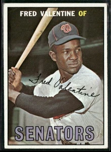 1967 Topps Fred Valentine Washington Senators #64 - Picture 1 of 2