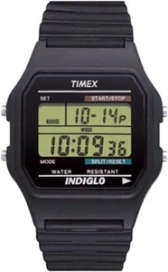 Timex Men's T75961 Classics Digital Chronograph Black Strap Watch - Picture 1 of 3