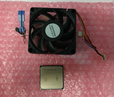 AMD A8 9600 AM4 CPU - Integrated Radeon R7 Graphics + Cooler AD9600AGM44AB - Image 1 of 2