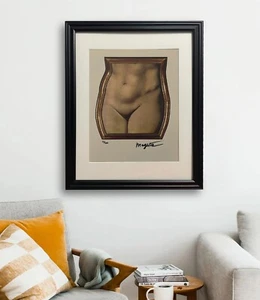 René Magritte/Representation, 1937 / Original Print 17/100 / COA / Hang-signed - Picture 1 of 13