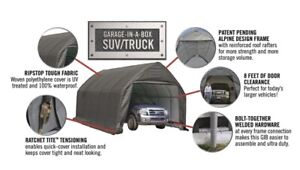 ShelterLogic Garage-in-a-Box SUV/Truck, 13 ft. x 20 ft. x 12 ft.   **local P/U